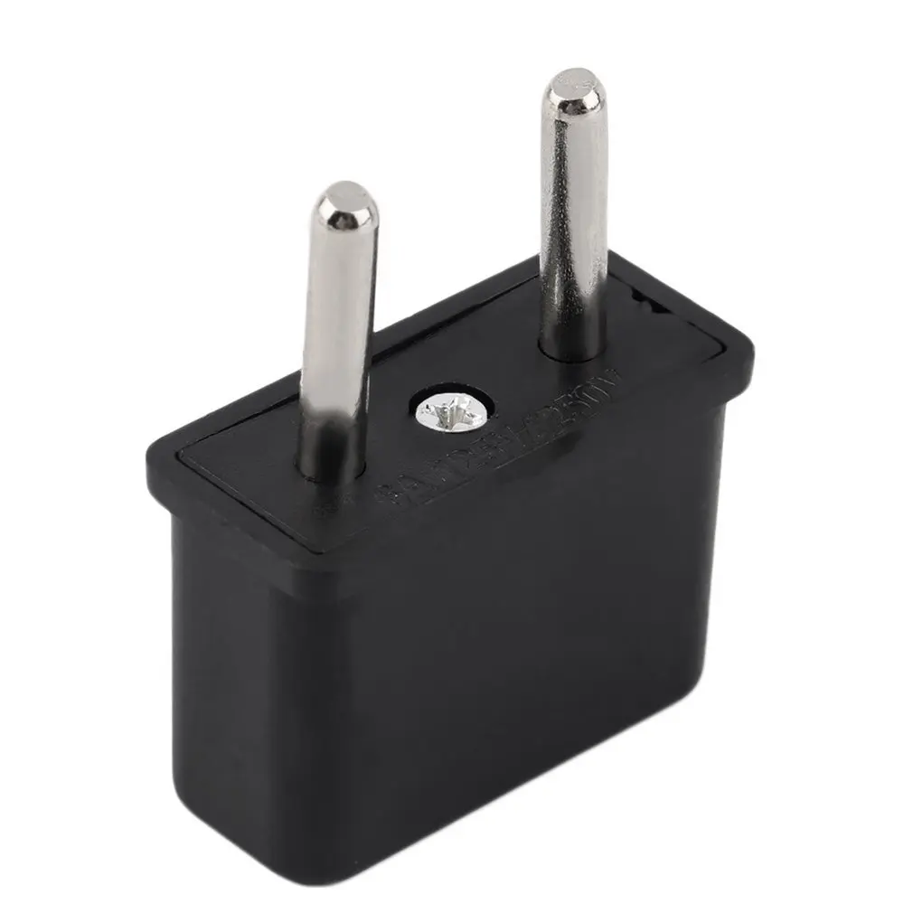 Универсальный США в ЕС вилка Европу 220 В путешествия Белая Стена AC зарядное