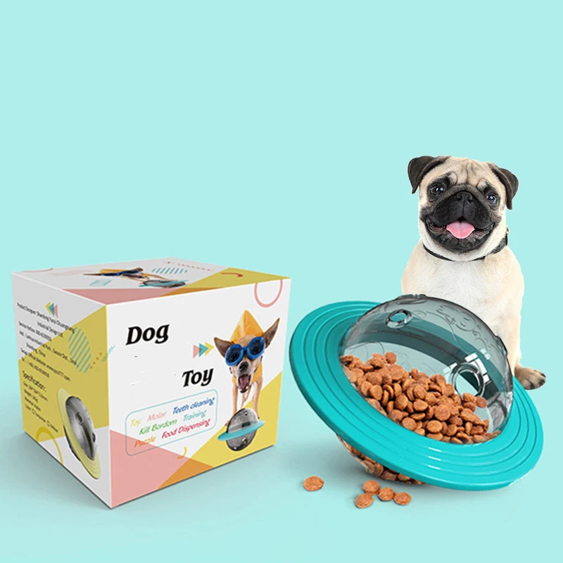 Новый интерактивный Забавный пропущенный мячик для еды ABS снек мяч Кот Щенок