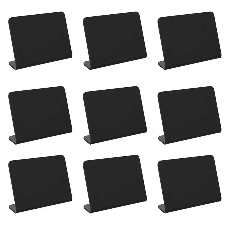 

15 Pcs Small Message Board Acrylic Blackboard Adornment Wedding Tabletop Decor