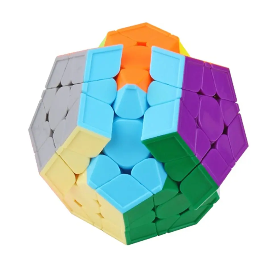 Маленький волшебный куб V2 Yuxin 3x3 Megaminx кубик без наклеек 3X3 с 3 уровнями скорости