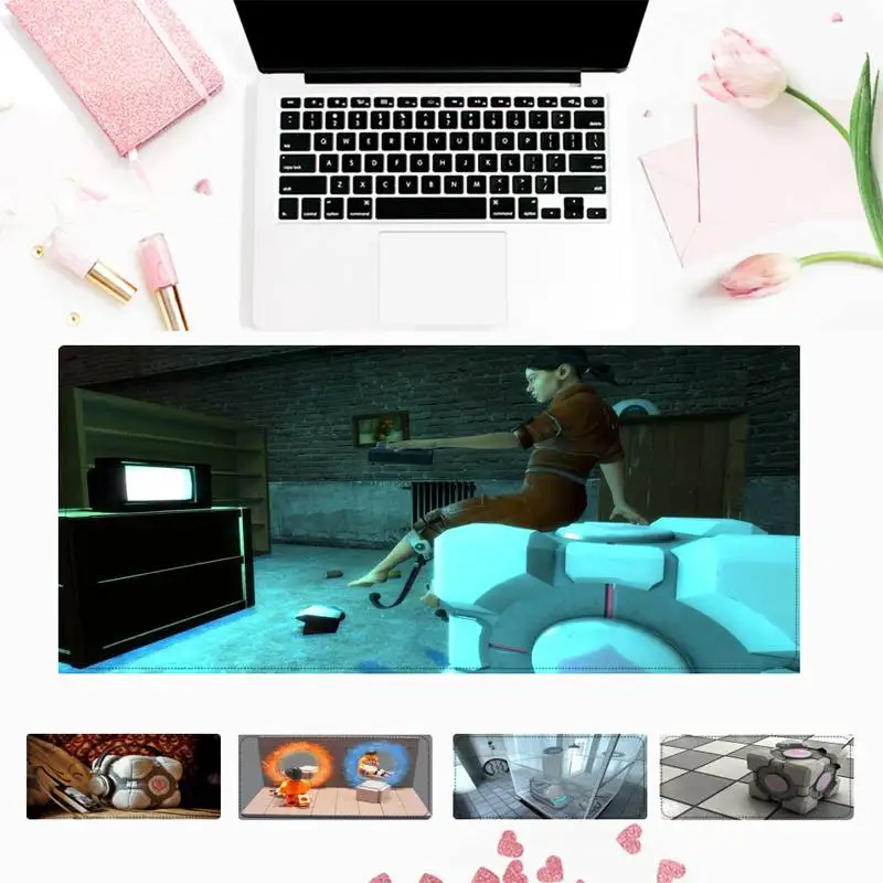 

30x60cm Portal Gaming Mouse Pad PC Laptop Gamer Mousepad Anime Antislip Mat Keyboard Desk Mat For Overwatch/CS GO