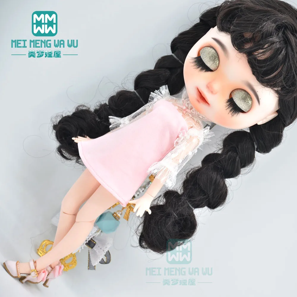 1 шт Blyth кукольная одежда с открытой спиной модное платье для Azone OB23 OB24 1/6