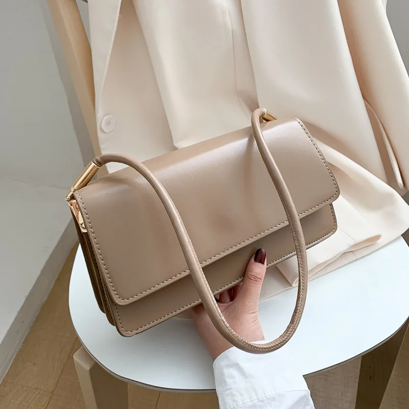 

2021 Women's Bag Autumn Winter New Female Literary Single-Shoulder Bag Minority Design Cross-Body Bag Trend Women's Bag Bolsos
