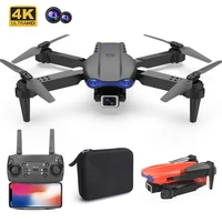 roclub professional drone with 4k dual hd camera aerial photography foldable rc quadcopter wifi fpv mini helicopter toys gift