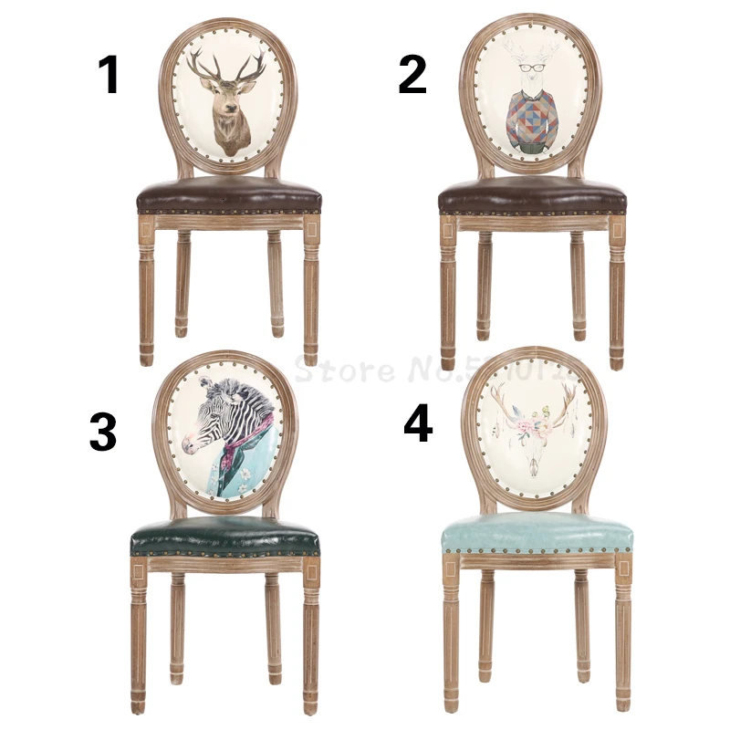 Стул для маникюра современный минималистичный семейный стул в стиле ретро