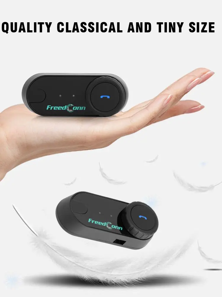 FreedConn T COMVB Bluetooth переговорное устройство для мотоциклетного шлема Interphone 800 м шлем