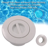 universal drain return jet vacuum fittings swimming pool nozzle accessories pipe connector clean out spa water outlet spout