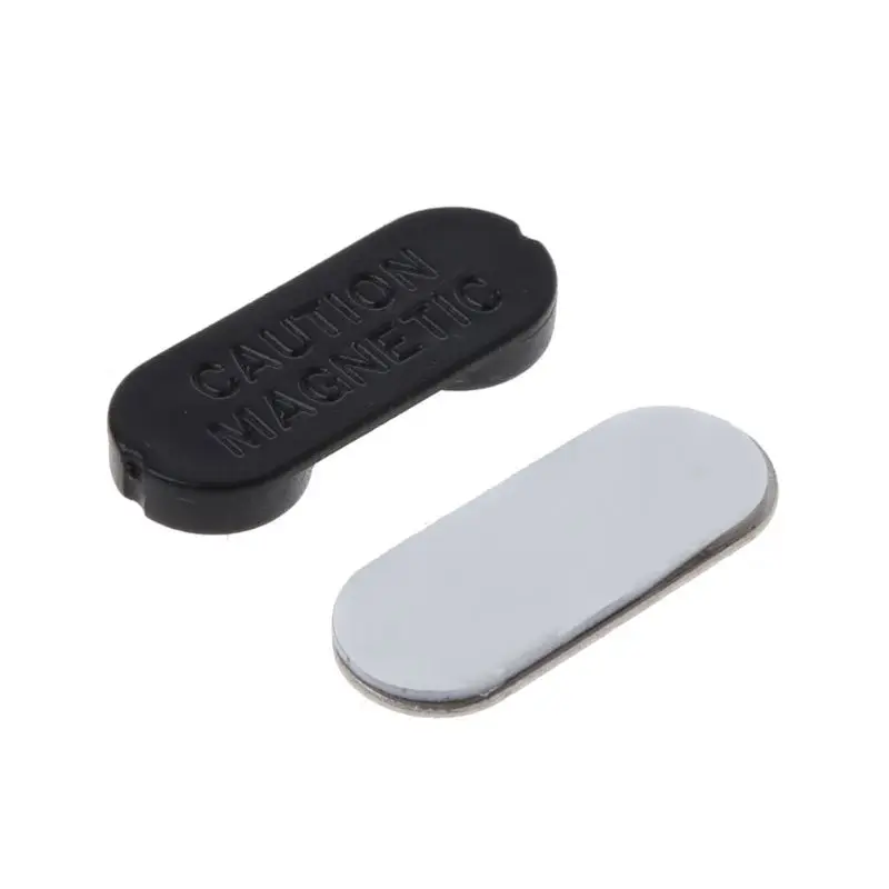 

20Pcs DIY Reuseable Strong Magnetic ID Card Holders Blank Magnetic Name Badge Holder No Holes on Jacket Lapel Shirts R9JE