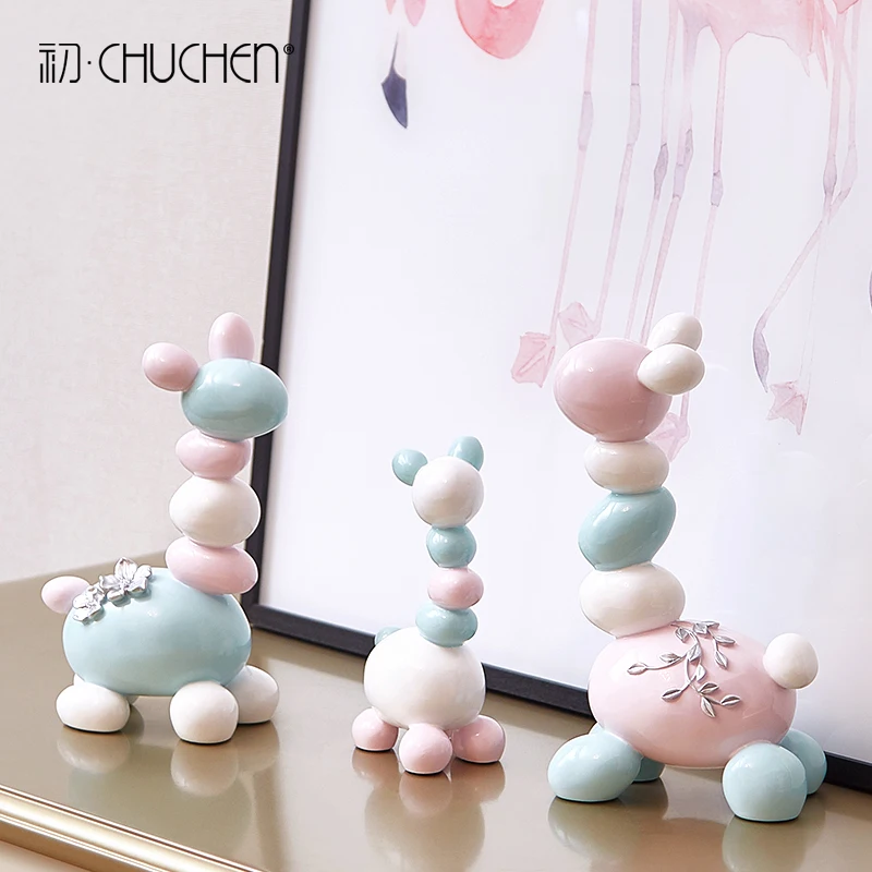 

Nordic Style Ins Deer Decoration Living Room Tv Wine Cabinet Home Decoration Modern Simple Creative Wedding Gift