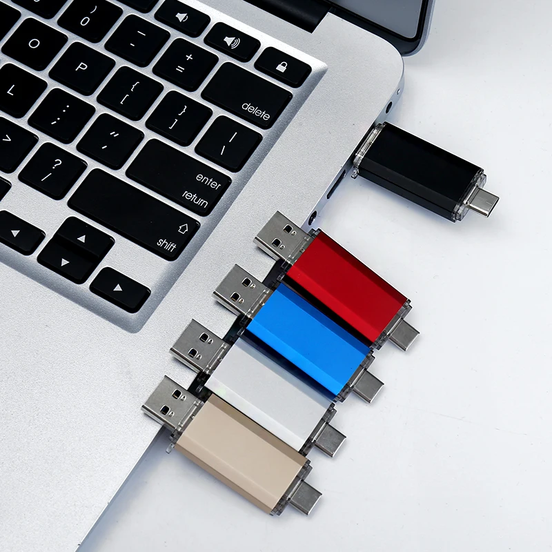 USB 3,0 type-C OTG USB палка 256 ГБ 128 Гб 64 ГБ 32 ГБ 16 ГБ флеш-накопитель смартфон памяти мини-usb-накопитель type-C 3,0 двойной разъем