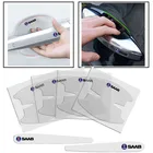 Прозрачная защитная пленка для ручки автомобиля, 8 шт., автомобильные наклейки для SAAB 9000, 900, 9-3, 9-5, 93, 9-7, 600, 99, 9-X, турбо автомобильные товары, аксессуары