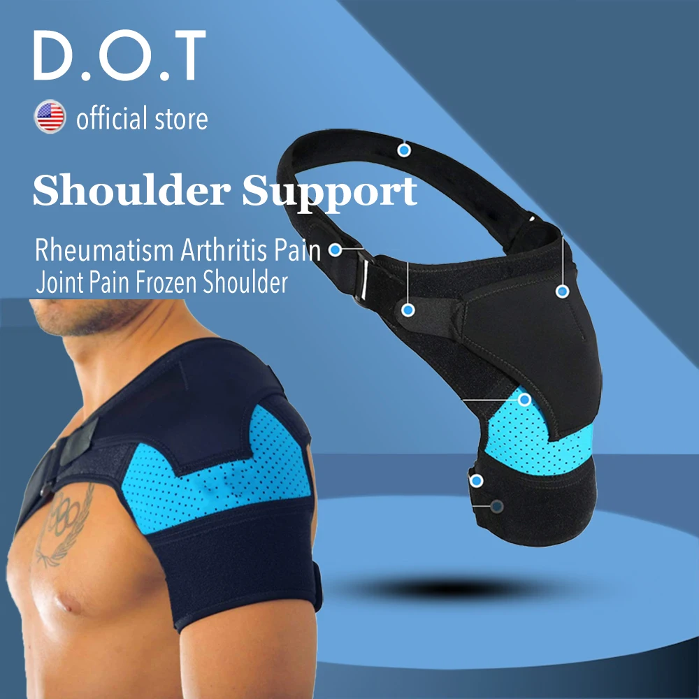 Shoulder Brace with Pressure Pad Neoprene Shoulder Support Shoulder Pain Ice Pack Shoulder Compression Sleeve Dropshipping