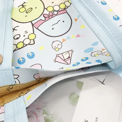 

Sumikko gurashi Fashion Anime PU Shoulder Bags Soft Tote Messenger Handbag Casual Bag Lady Girls New