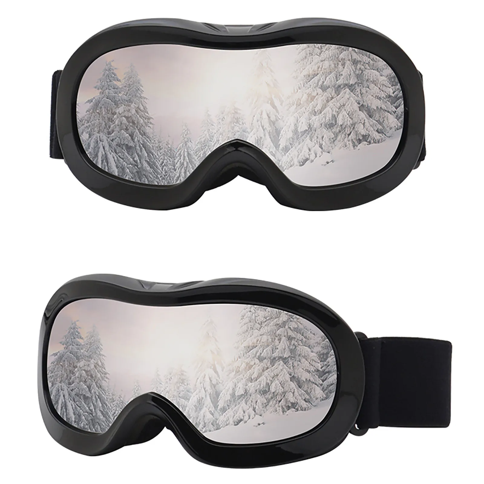 Детские лыжные очки снег 4 вида цветов Солнцезащитные ветрозащитный