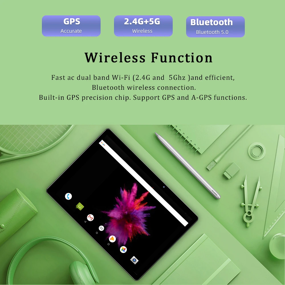 2021 Newest 10.1 inch Tablet PC MT6797 10 Deca Core 1920*1200 IPS Screen Dual 4G Lte 6GB RAM 128GB ROM Android 8.0 Tablets