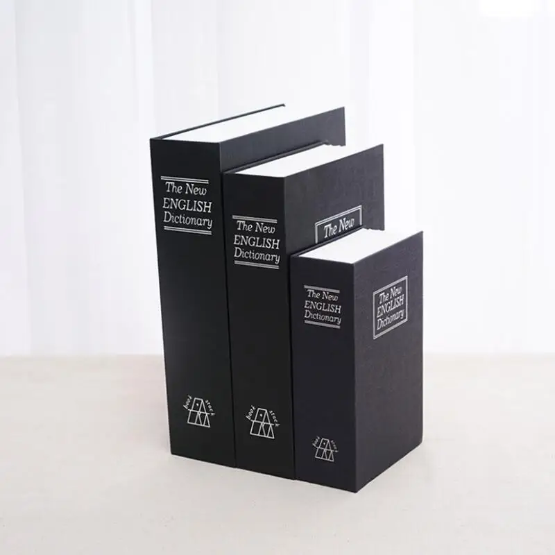 Сейф секретная книга скрытая коробка для денег открытый сейф монет ящик хранения