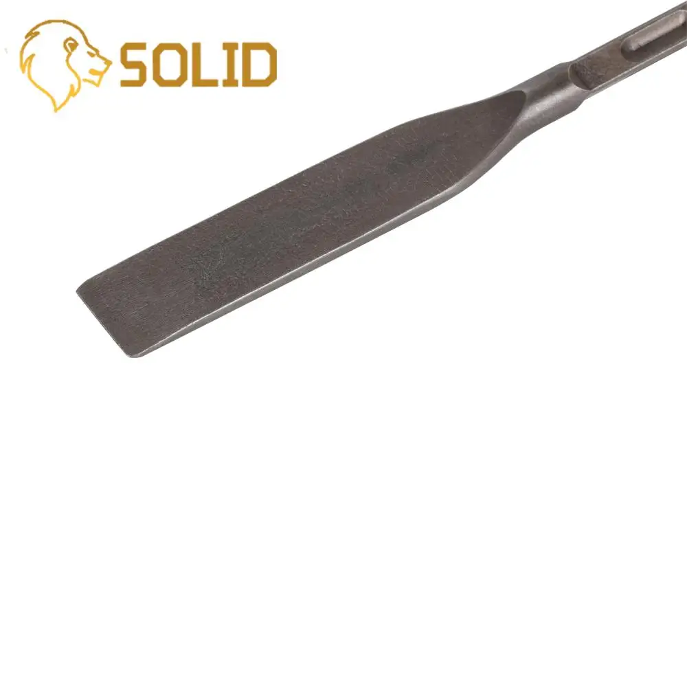 

40CR Steel Hammer Chisel Set Electric Hammer Chisel Concrete/Brick/Wall/Tile Slotting Drilling Square Handle 4Pcs/Set