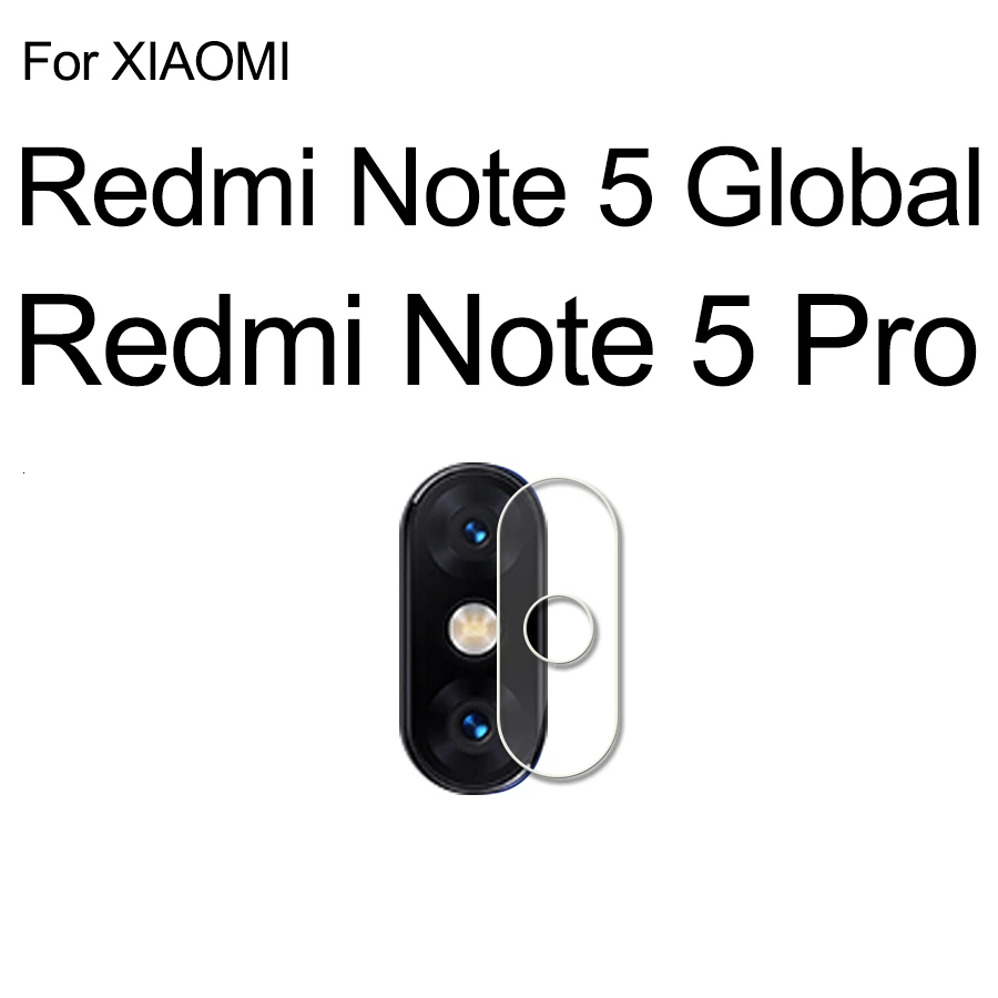 For Redmi Note 5 Защитная пленка для задней камеры 25D для Xiao mi Red mi 6 Pro Note 5 6 Pro 7 Note7 Poco F1 для mi Play mi 8 A2 Lite Glas - Цвет: For Redmi Note 5