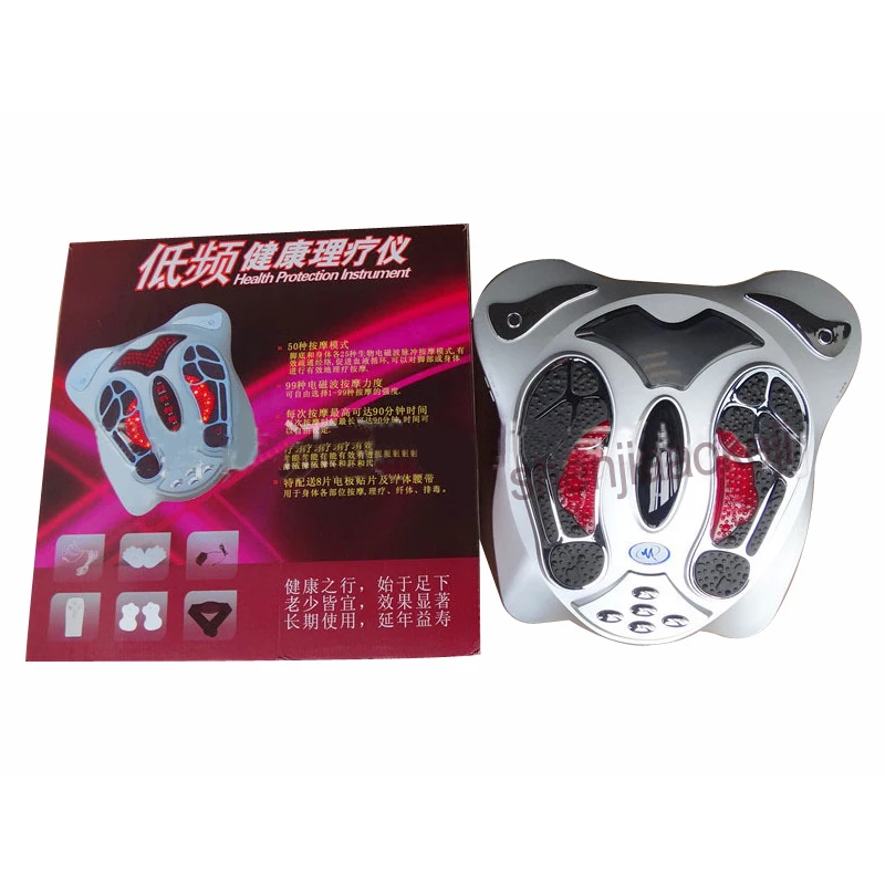 Инфракрасный массажер для стоп с электромагнитными точками и рефлекторной терапией 1 шт.