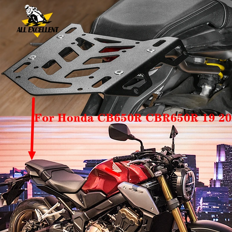 Металлическая Задняя багажная стойка для Honda CB650R CBR650R 2019 2020|Багажная сетка