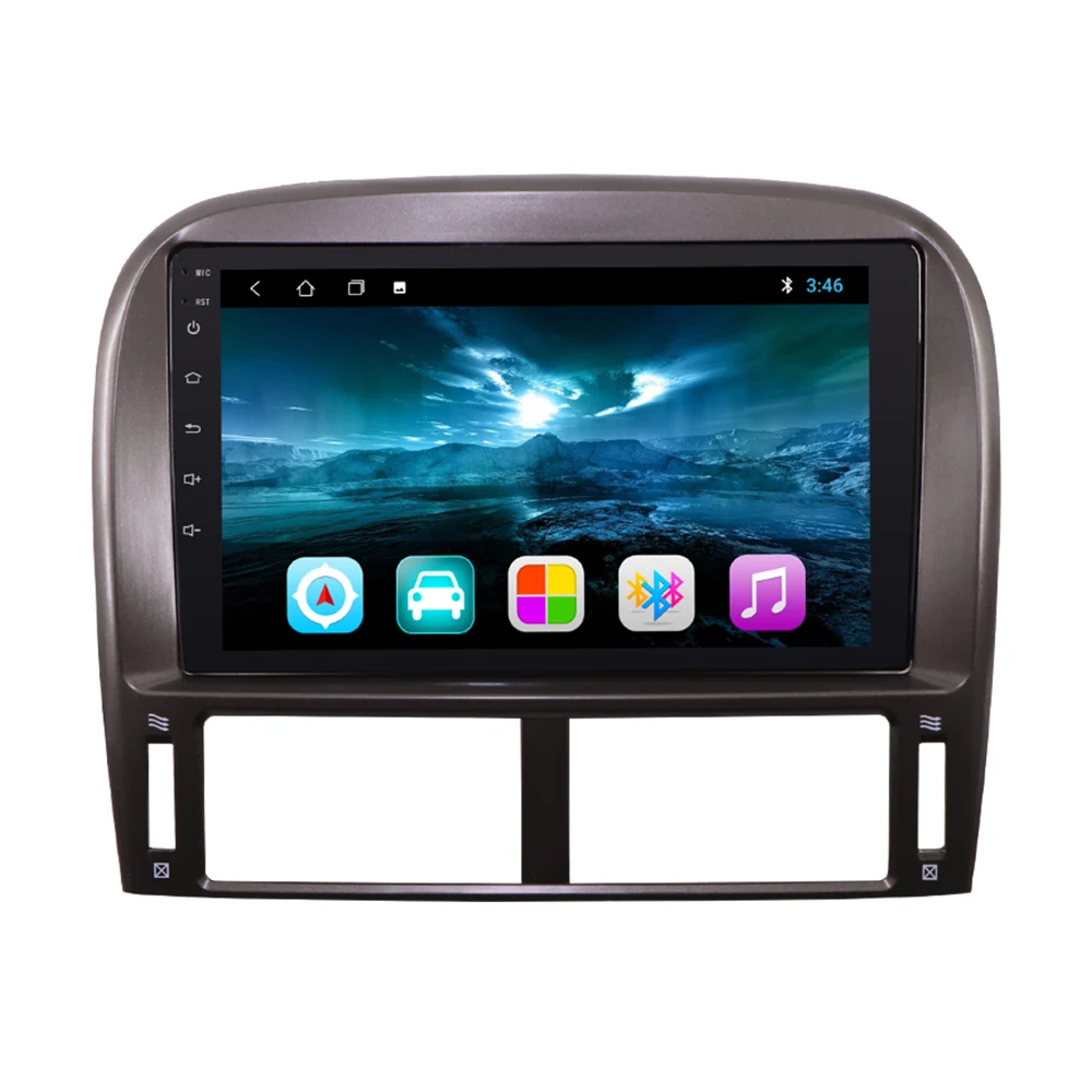 Автомобильный мультимедийный плеер на Android 8 1 для Lexus LS430 9 дюймов ОЗУ 2 Гб ПЗУ 32 ГБ