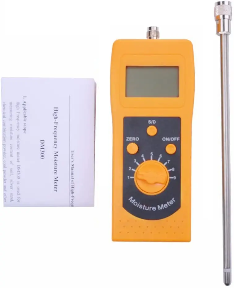 Измеритель влажности почвы серебряного песка угля порошка тестер с одной