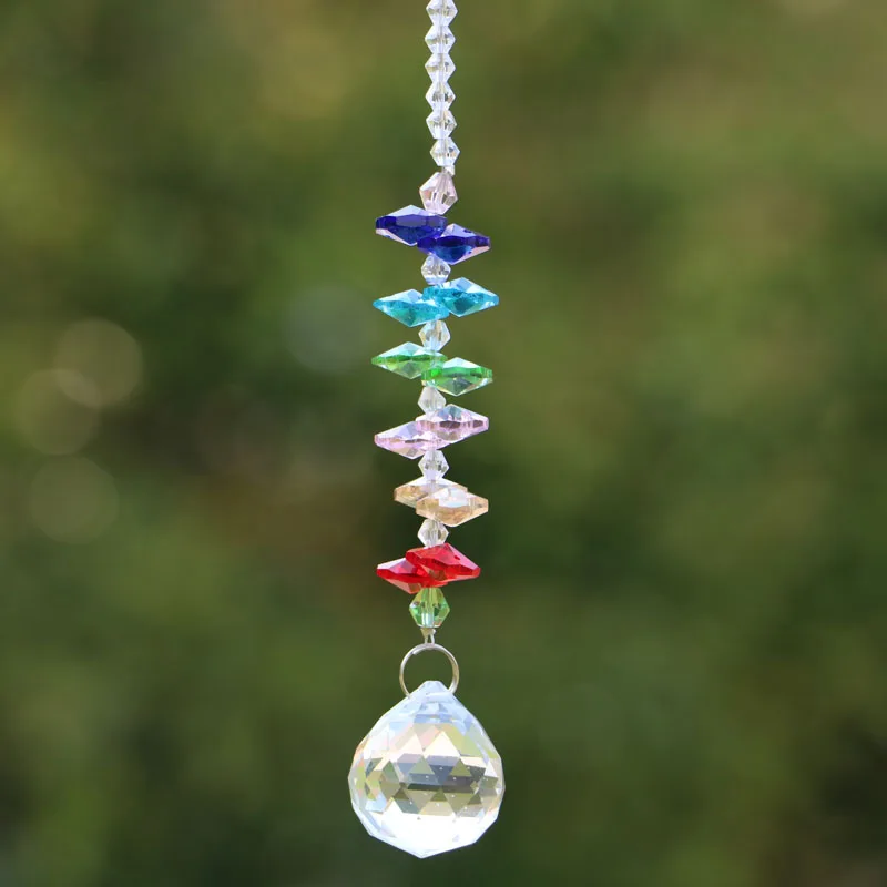 

1 шт., подвесной Кристалл в виде чакры