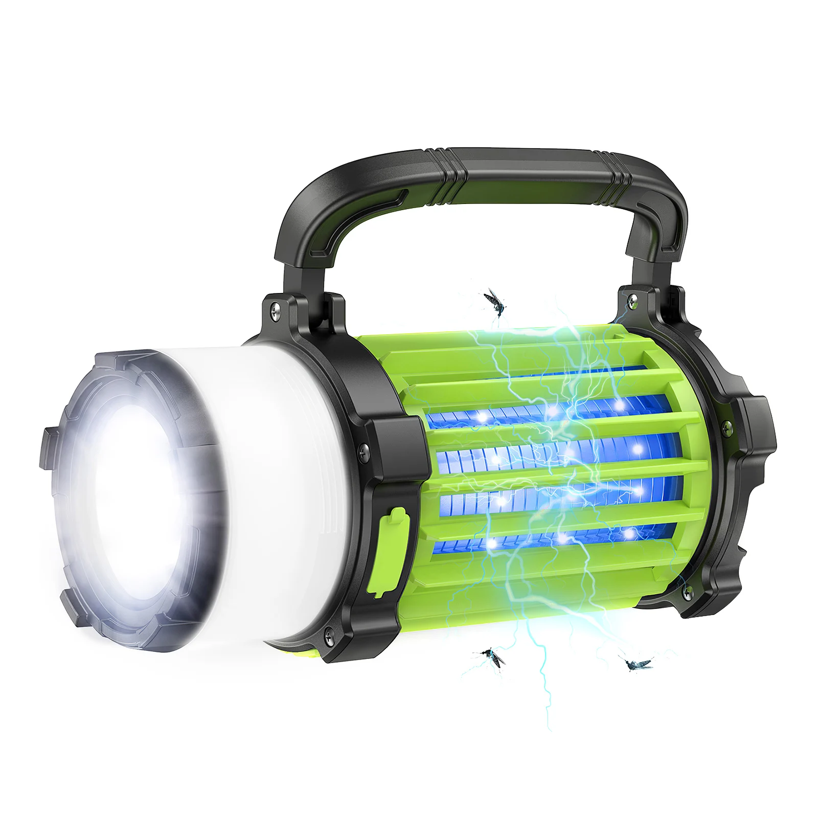 

4-In-1 Portable LED Camping Light Working Light Outdoor Tent Light Handheld Flashlight USB Rechargeable Waterproof Search Light