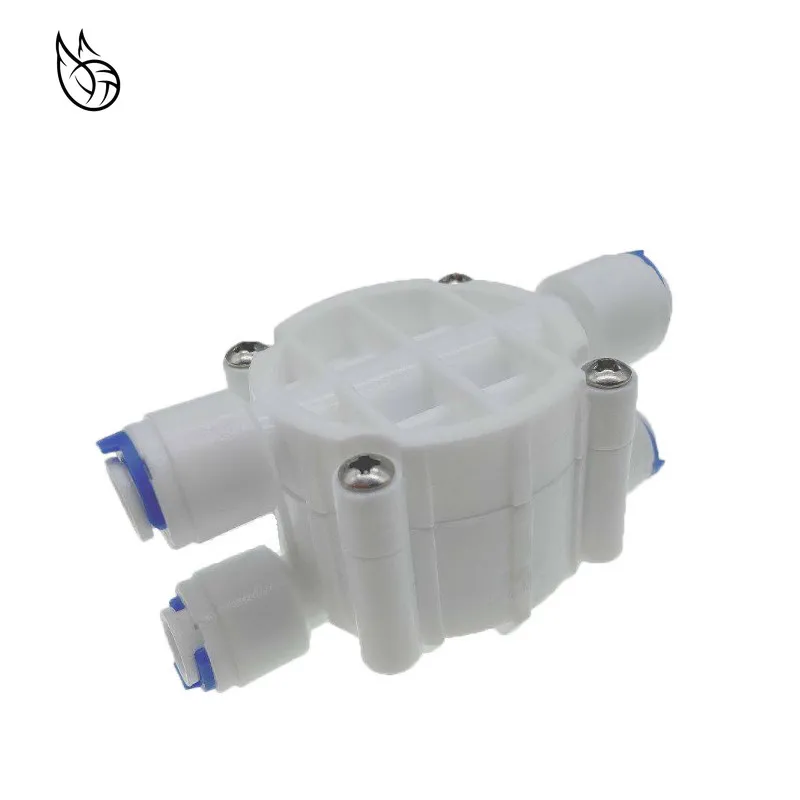 4 ходовой клапан обратного осмоса RO 1/4 &quotOD Hose быстроразъемный мембранный фитинг