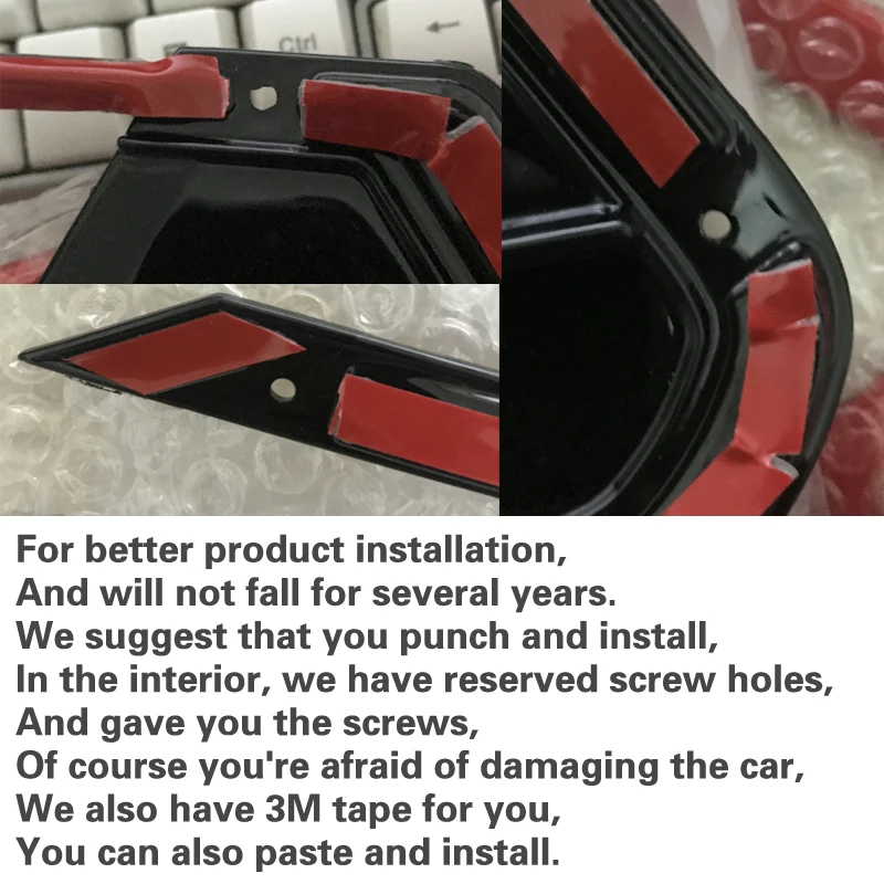 Стайлинг автомобиля ABS черный хромированный передний противотуманный