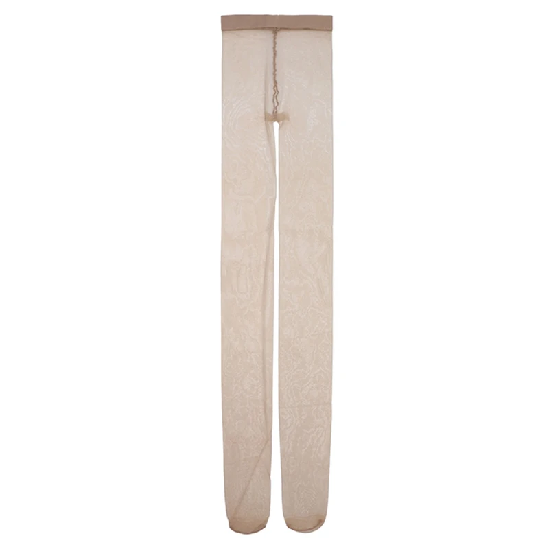 Шелковые чулки 0D промежность серебряный лук с колготками ультра тонкие