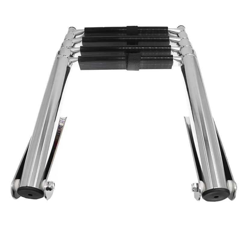 Морская лодочная телескопическая лестница из нержавеющей стали 3/4 ступенчатая