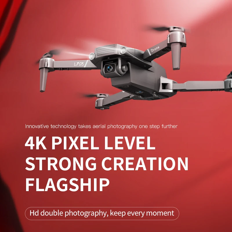 Дрон L705 Mini камера 4K HD Квадрокоптер с дистанционным управлением фиксированной