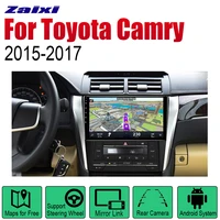 auto player gps navigation for toyota camry 2015 2016 2017 car android multimedia system screen radio stereo