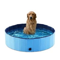 dog pet bath pool beach tub outdoor indoor collapsible swimming pool bathtub wash tub foldable and portable for dogs cats kids
