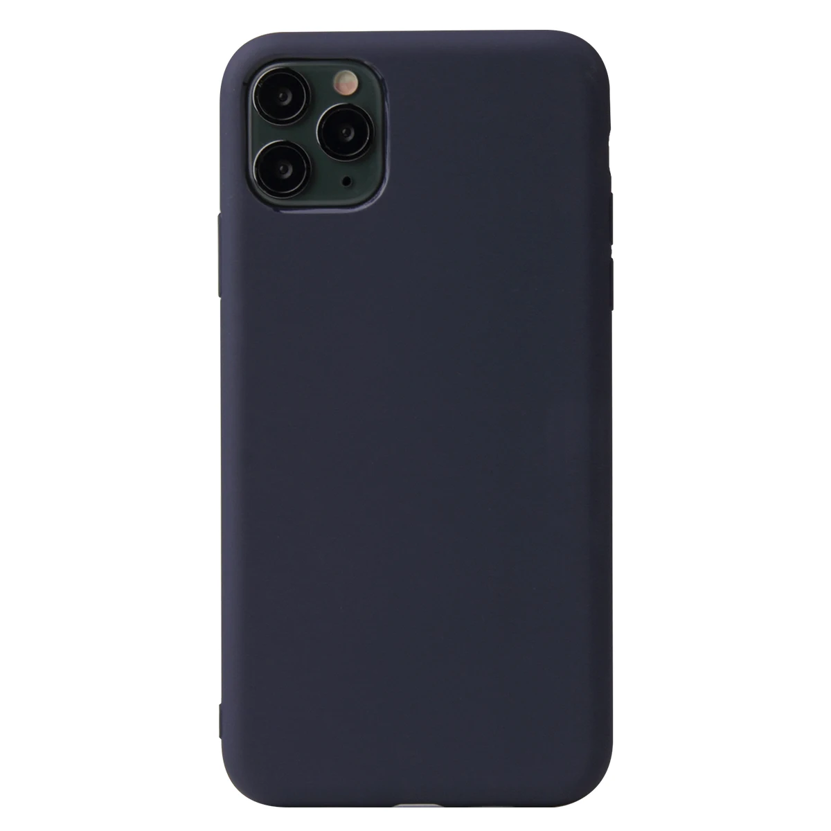 Mldnight Blue Для IPhone 11 Pro Max чехол, силиконовый,, карамельный цвет, тонкий, мягкий, TPU, задняя крышка для Apple IPhone X XS Max XR 7 8 6S Plus - Цвет: Mldnight Blue