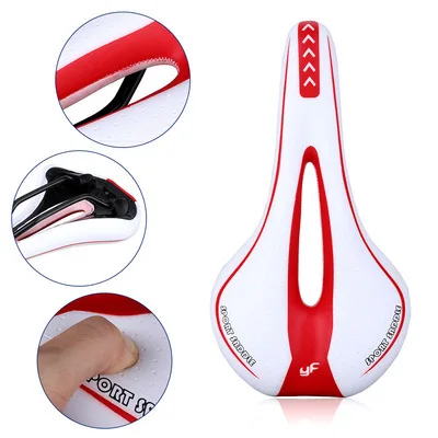 

Gel Extra Soft Bicycle Mtb Saddle Bike Seat Cushion Bicycle Hollow Saddle Cycling Road Mountain Bike Seat Bicycle Accessories