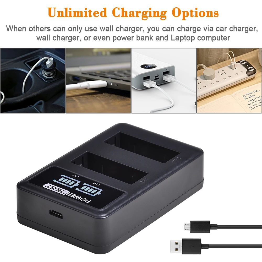 4 шт. аккумулятор для Olympus задняя звезда светодиодный USB двойное зарядное