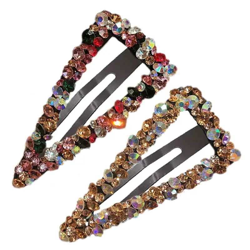 

2PCS Party Hair Clips Large Geometric Hair Snap Barrettes Hair Accessories