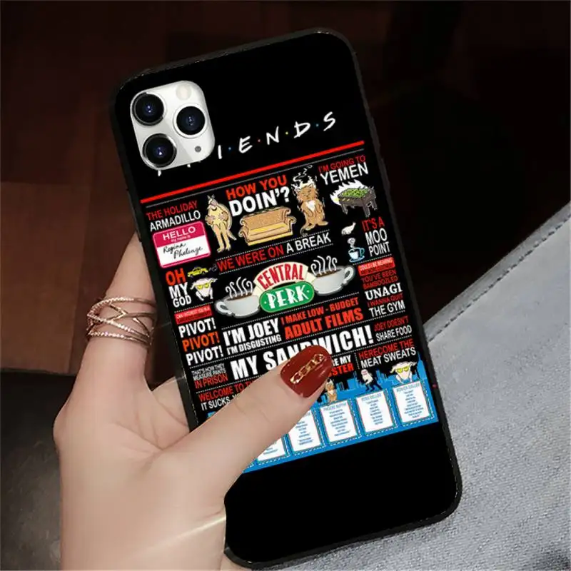 

Best friends American TV series Phone Case for iPhone 11 12 pro XS MAX 8 7 6 6S Plus X 5S SE 2020 XR