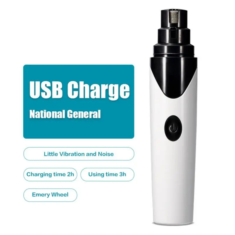 

Pet automatic nail polisher for cats and dogs low vibration and low noise makes nail trimming easier nails neatly high quality