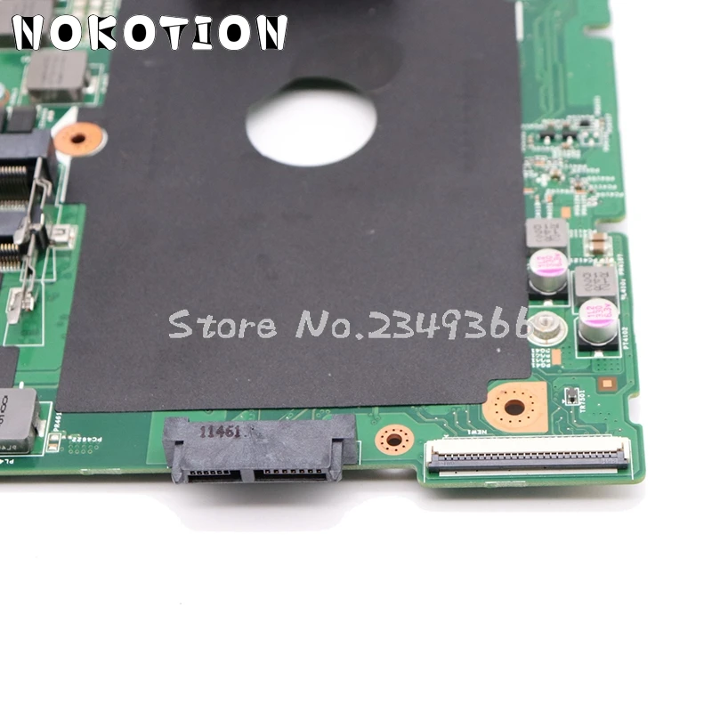 Материнская плата NOKOTION CN-0XV36V 0XV36V для Dell Vostro 3550 V3550 материнская ноутбука HM67 DDR3 HD 6630M