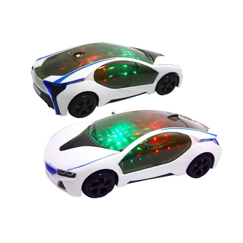 

1 шт. крутой 3D Универсальный электрический автомобиль, игрушечный светодиодный мигающий свет, музыка, пение, звук, детский подарок, игрушечн...