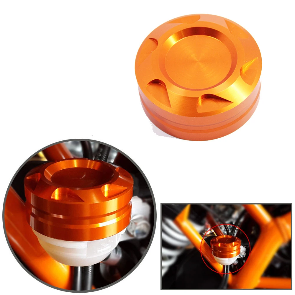 

Для KTM DUKE 125 200 250 390 RC 125 200 250 390 DUKE CNC Алюминиевый задний резервуар для жидкости двигателя крышка аксессуары