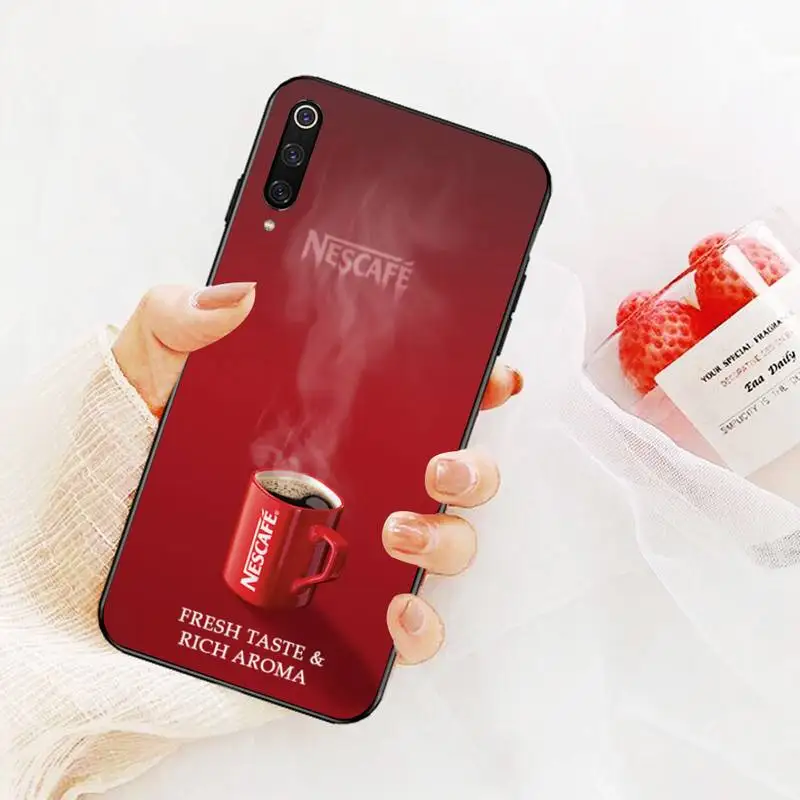 CUTEWANAN Nestle кофейный черный мягкий чехол для телефона Xiaomi Mi9 9SE 8SE Pocophone F1 Mi8 Lite |
