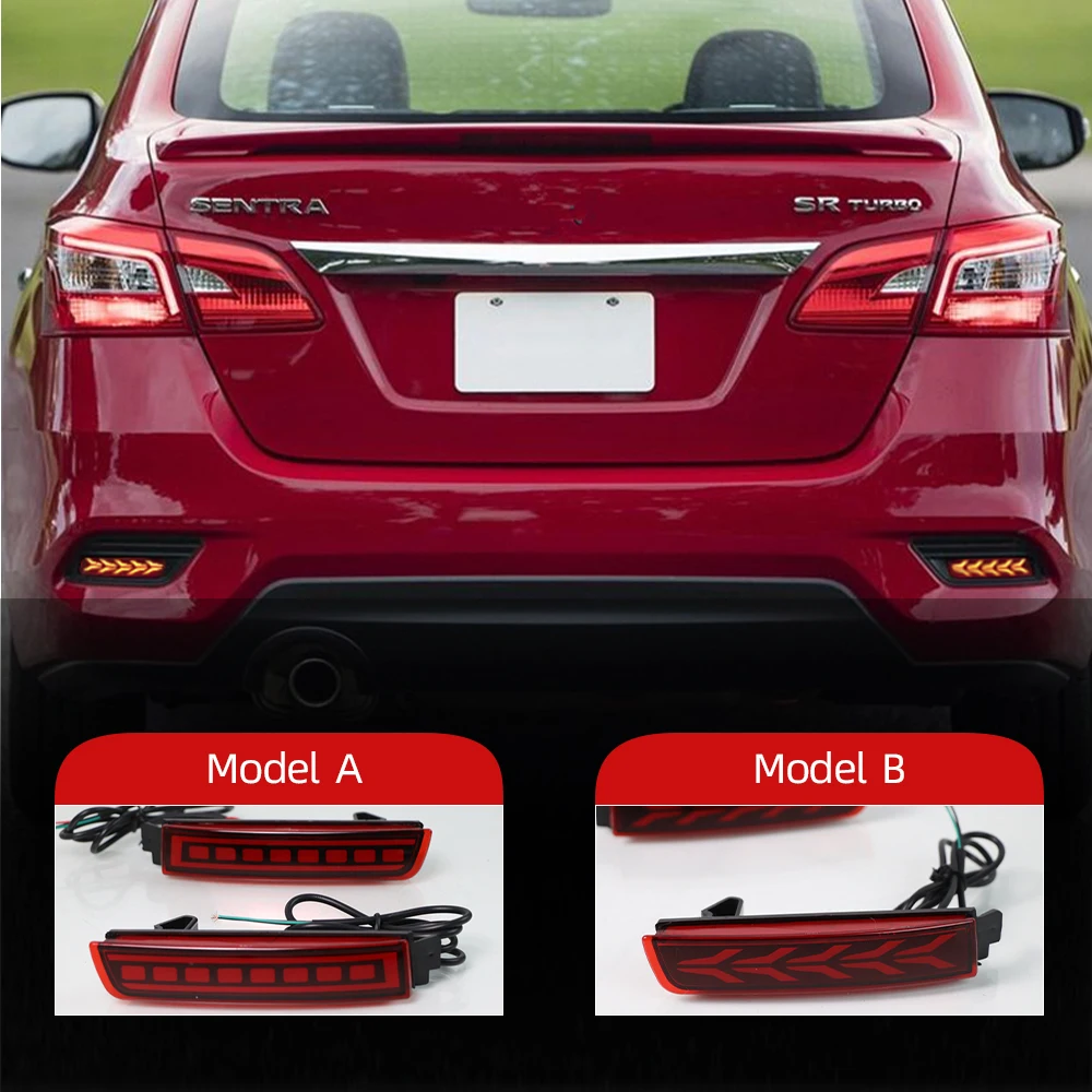 Автомобильный мигающий 2 шт. для Nissan Sentra Sylphy 2012 2013 2014 2015 2016 2017 2018 светодиодный