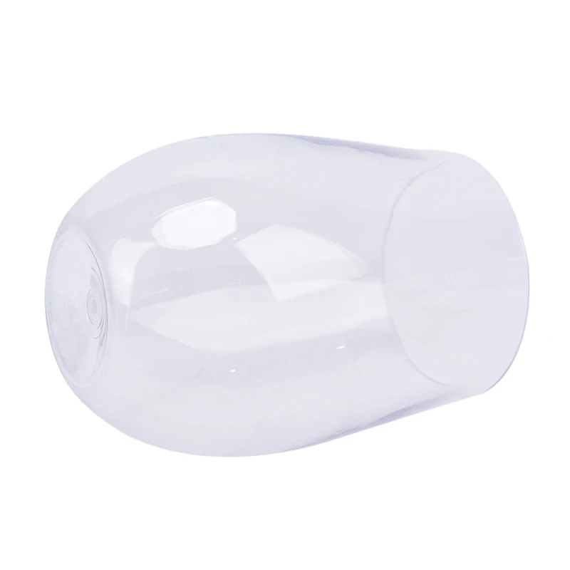 4 шт. небьющиеся бокалы для вина прозрачные пластиковые безопасные многоразовые