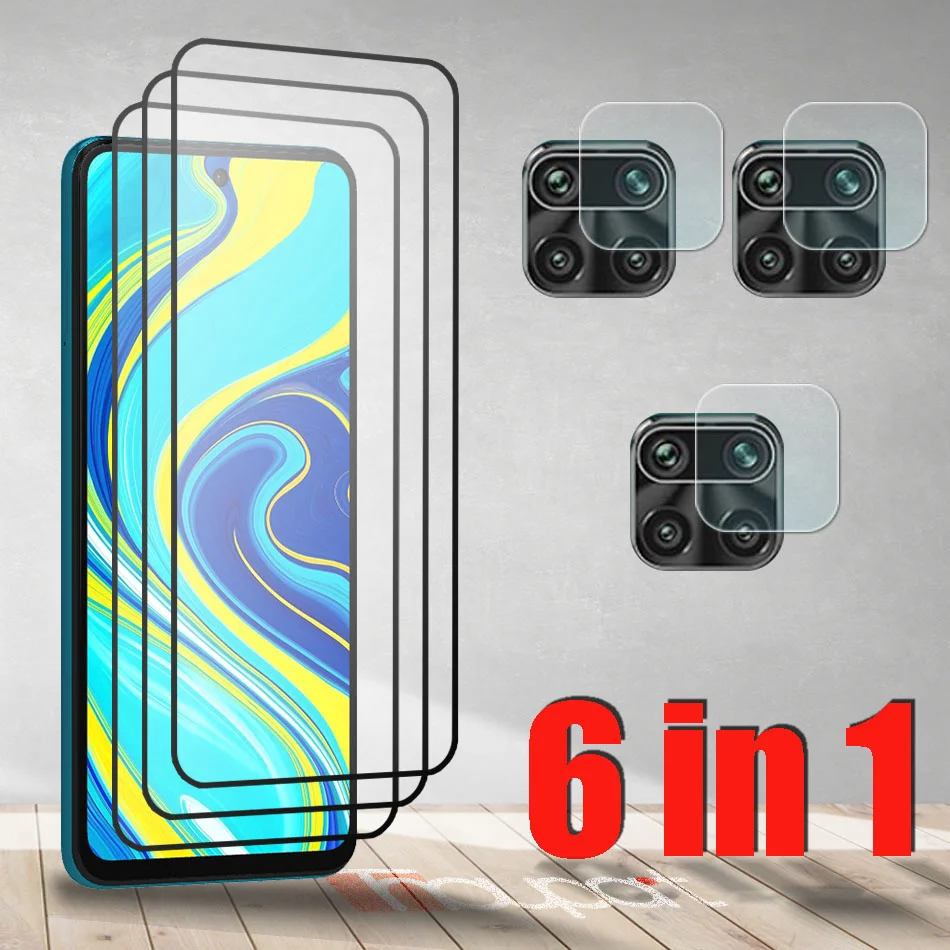 

Закаленное стекло для Xiaomi Redmi Note 9S Note 9T Redmi 9 9A 9C, защита экрана, пленка для объектива камеры Redmi Note 9 Pro, стекло