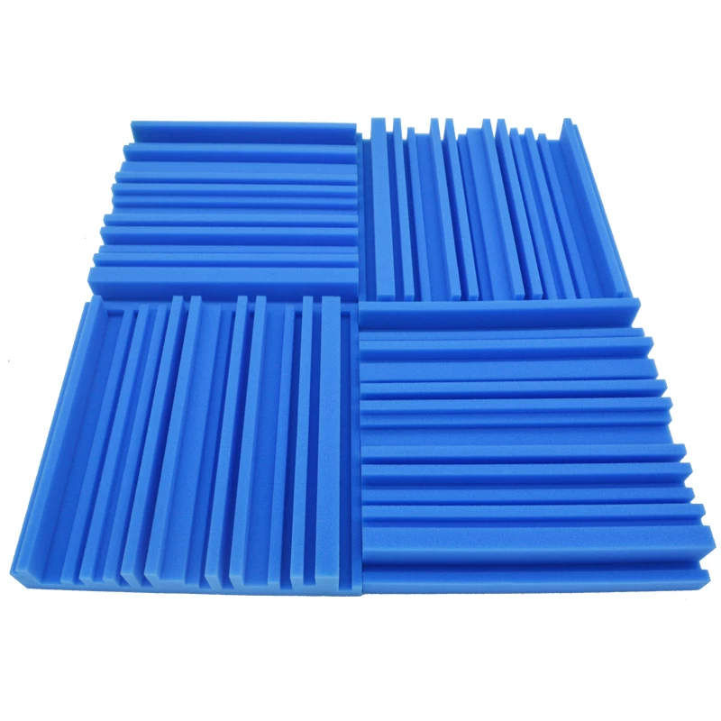 

BEIYIN [48/Pack] Groove Acoustic Panel Foam Studio Sound Treatment Ceiling Soundproofing Panels Sound Absorption Tiles Fireproof
