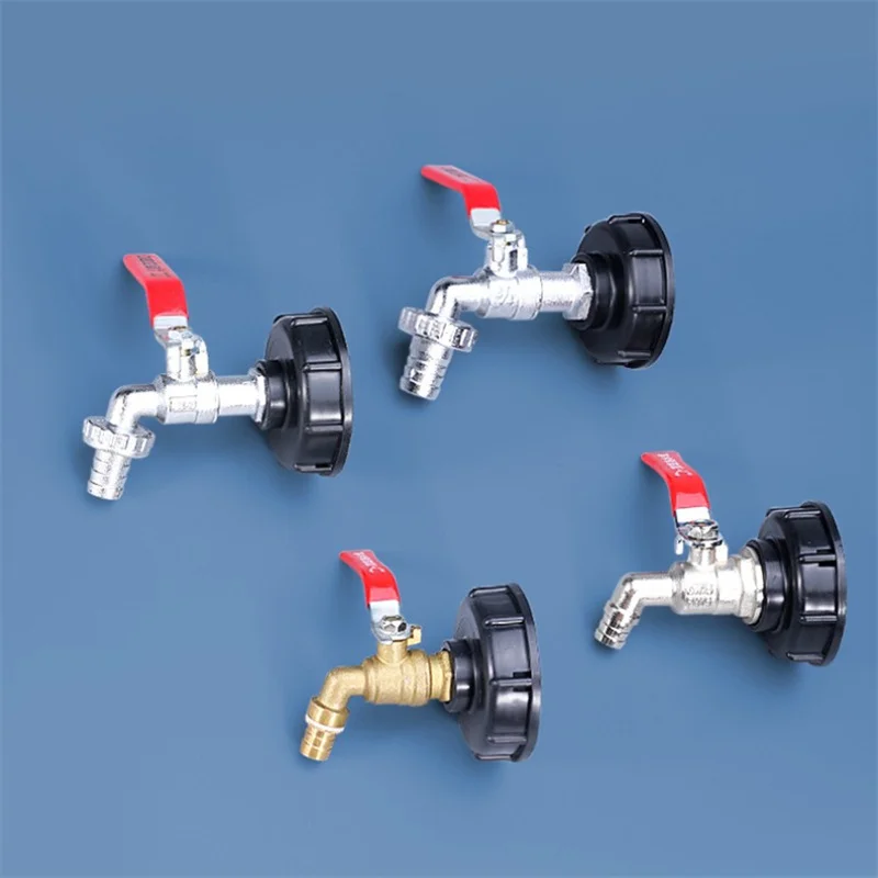 1 шт. прочный переходник для крана резервуара IBC S60 * 6 до 1/2 'Ɖ/4'' с грубой